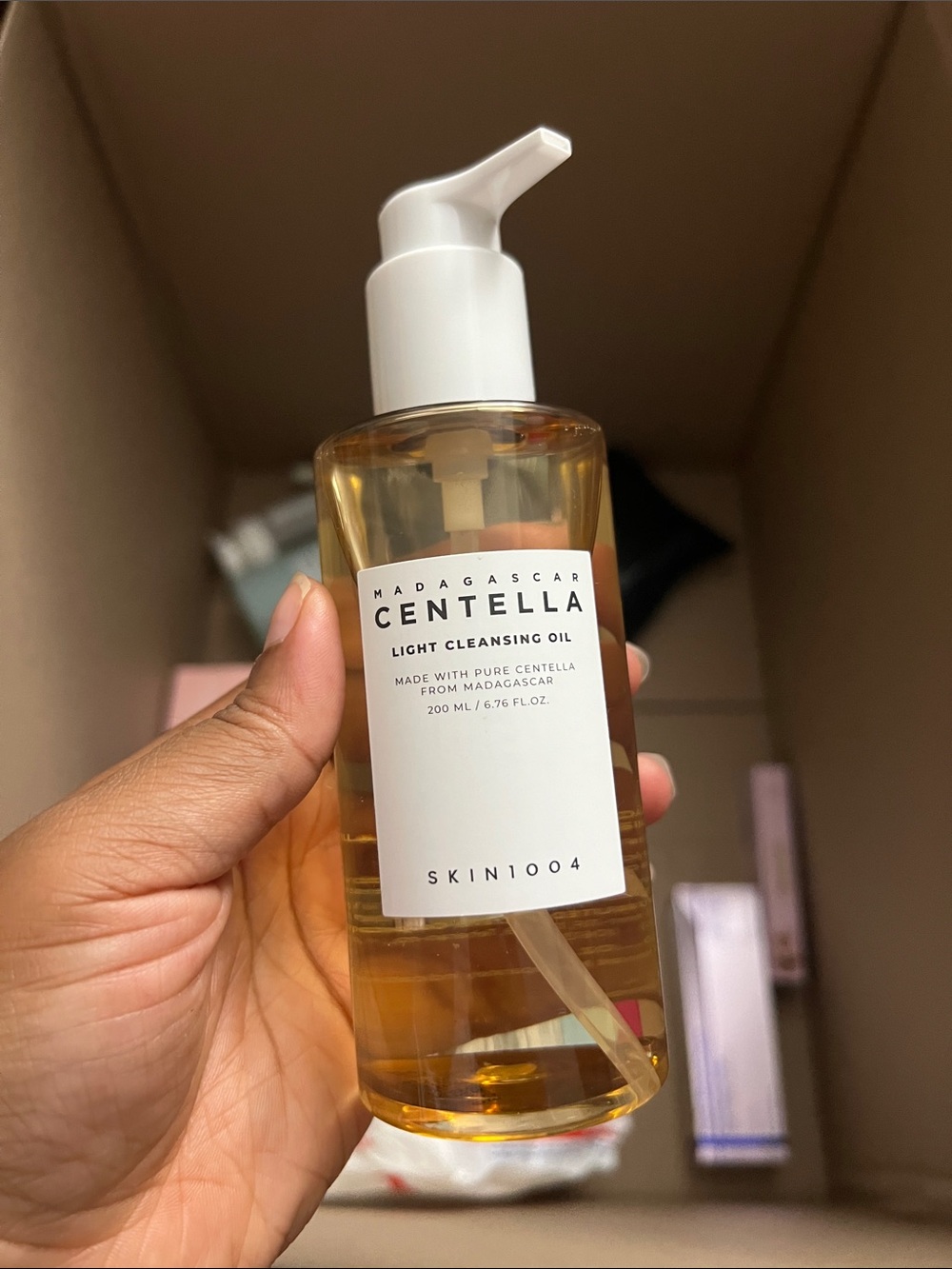 Madagascar Centella Light Cleansing Oil - Clear Gold